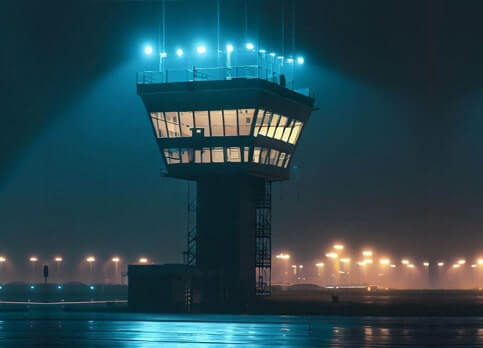 کنترل روشنایی فرودگاها ناوی
